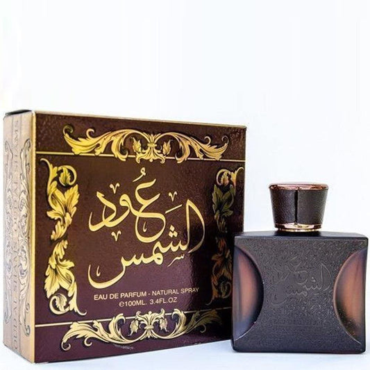 100 ml Eau de Parfume Oud Al Shams Perfume Keleti Fűszeres Illat Férfiaknak - Ékszer Akció