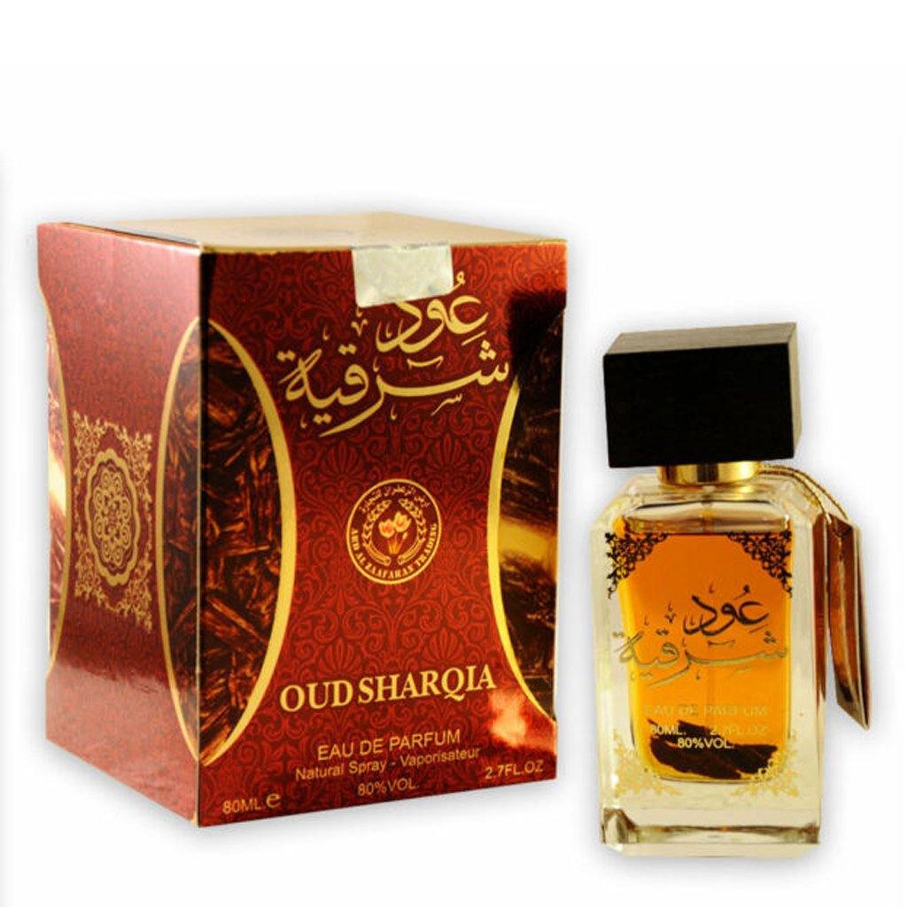 100 ml Eau de Parfume Oud Sharqia Brown Keleti Fás Illat Férfiaknak - Ékszer Akció