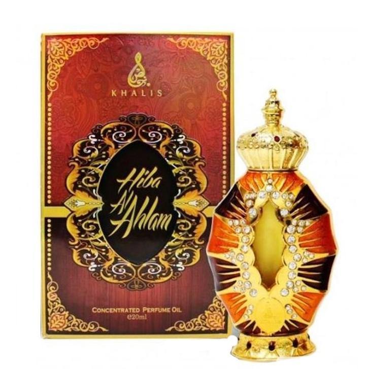 20 ml Parfüm Olaj Hiba Al Ahlam Édes Karamell és Fás Illat Nőknek - Ékszer Akció