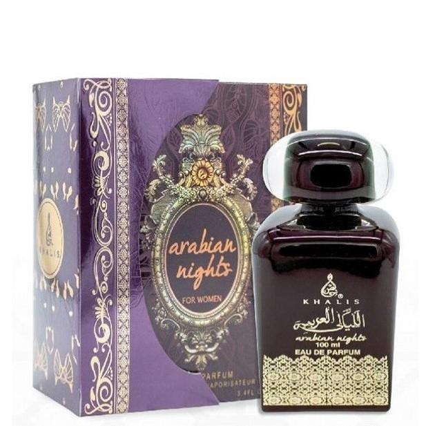 100 ml Eau de Perfume Arabian Nights Borostyános Fás Virágos Illat Nőknek - Ékszer Akció