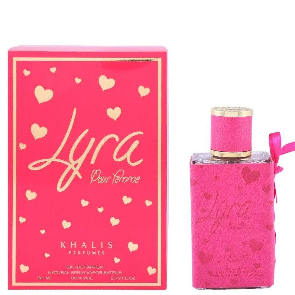 80 ml Eau de Perfume Lyra Gyümölcsös-Virágos Illat Nőknek - Ékszer Akció