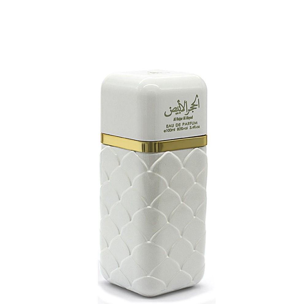 100 ml Eau de Perfume Al Hajar Al Abyad Virágos Vanília és Pézsma Illat Nőknek - Ékszer Akció