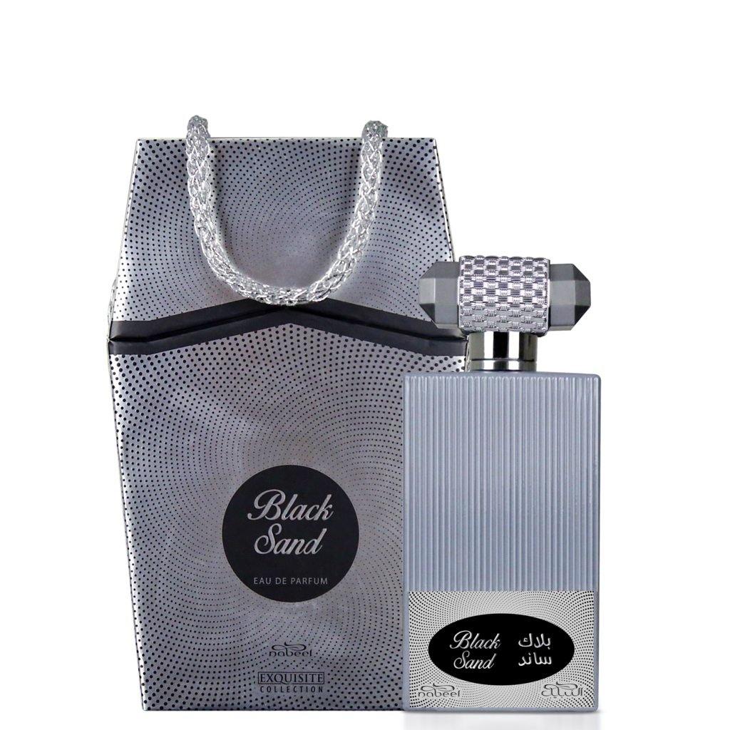 100 ml Eau De Parfum Black Sand Fás-Fűszeres Illat Férfiaknak és Nőknek - Ékszer Akció
