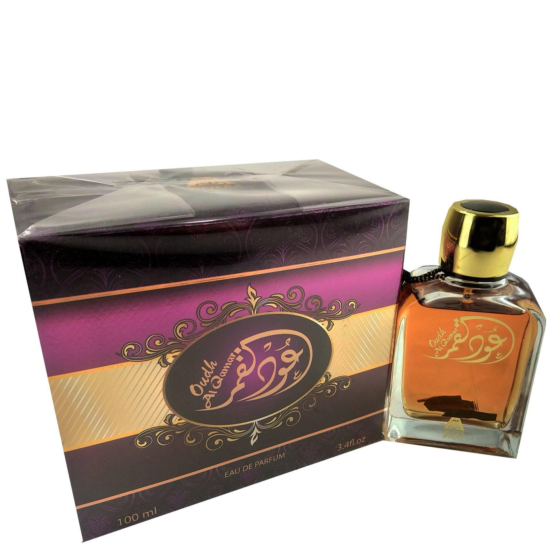 100 ml Eau de Parfum Oud Al Qamar Keleti Fűszeres Szantál Illat Férfiaknak és Nőknek - Ékszer Akció