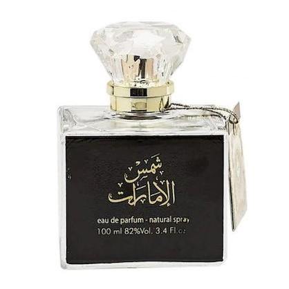 100 ml Eau de Perfume Shams Al Emarat Gyümölcsös Pézsma és Szantál Illat Nőknek - Ékszer Akció