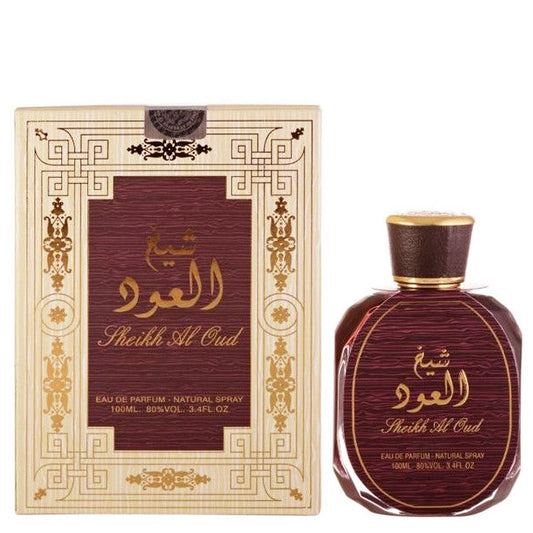 100 ml Eau de Perfume Sheikh Al Oud Fűszeres  Fás Illat Férfiaknak - Ékszer Akció