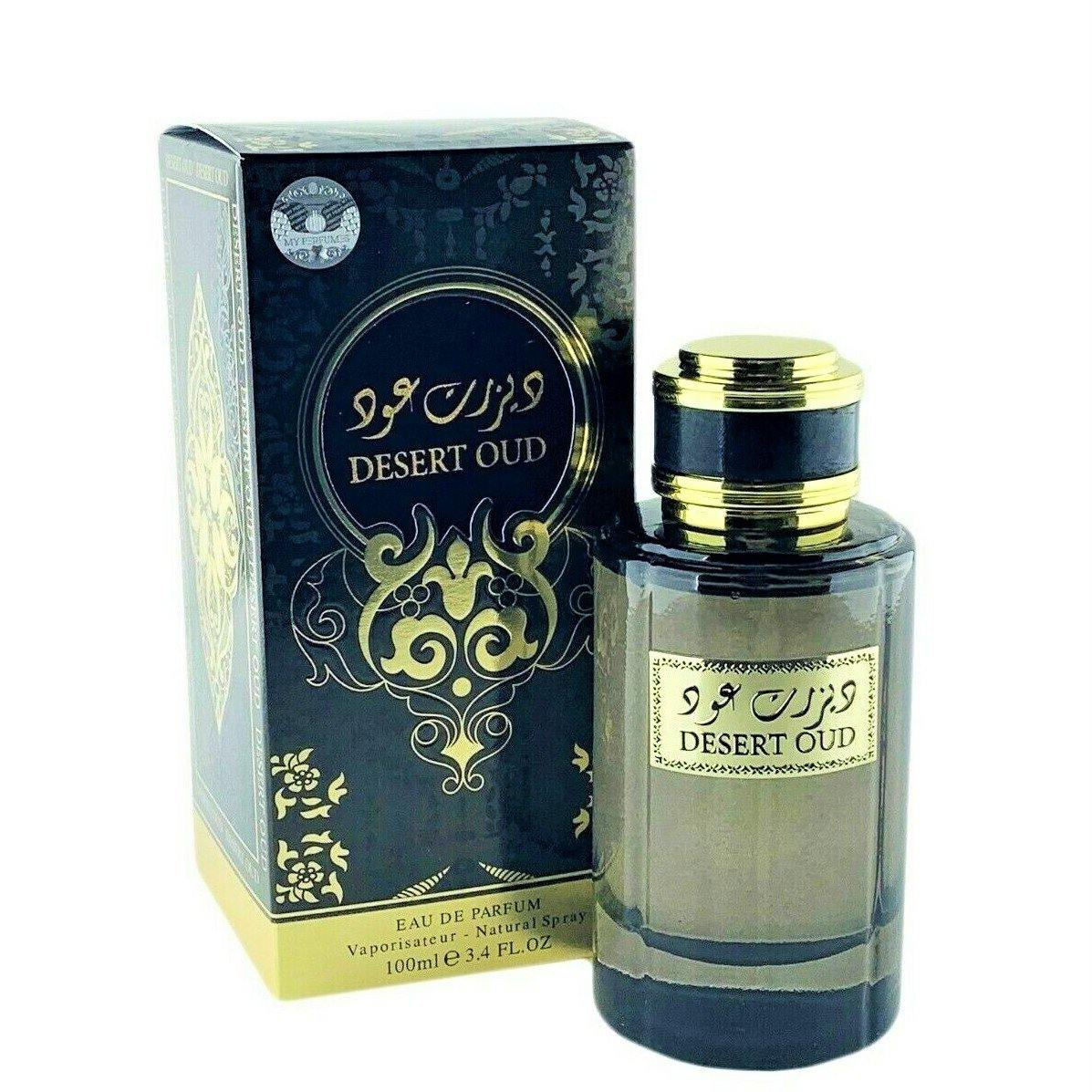 100 ml Eau de Perfume Desert Oud Borostyán Pézsma Virágos Illat Férfiaknak - Ékszer Akció