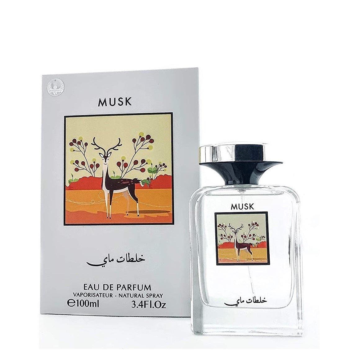 100 ml Eau de Perfume Musk Fűszeres Fás Illat Férfiaknak és Nőknek - Ékszer Akció