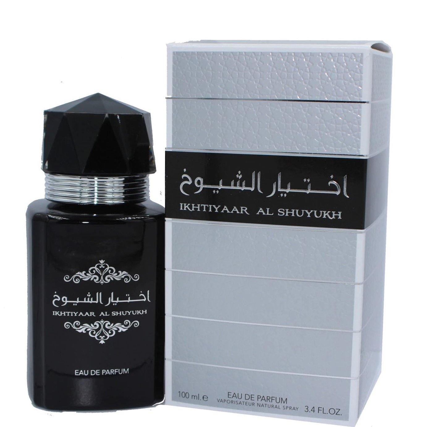 100 ml Eau de Perfume Ikhtiyar Al Shuyukh Keleti Fűszeres Pézsma Illat Férfiaknak - Ékszer Akció