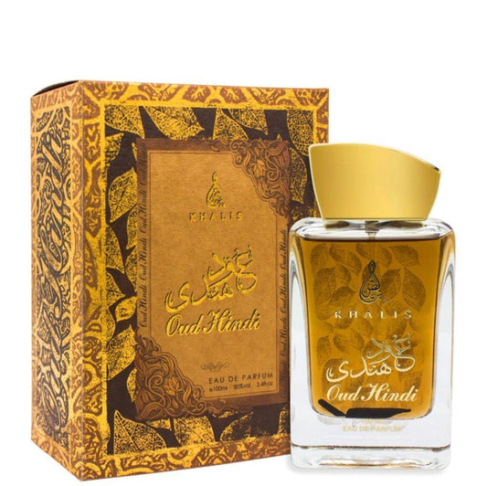 100 ml Eau de Perfume Oud Hindi Édes Pézsma Borostyán Illat Férfiaknak és Nőknek - Ékszer Akció
