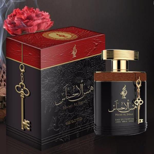 100 ml Eau de Perfume Hams al Ihsas Fűszeres Bőr Hatású Illat Férfiaknak - Ékszer Akció