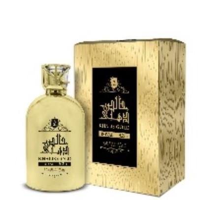 100 ml Eau de Perfume Khalis Royal Borostyános Bőr Hatású Illat Férfiaknak és Nőknek - Ékszer Akció