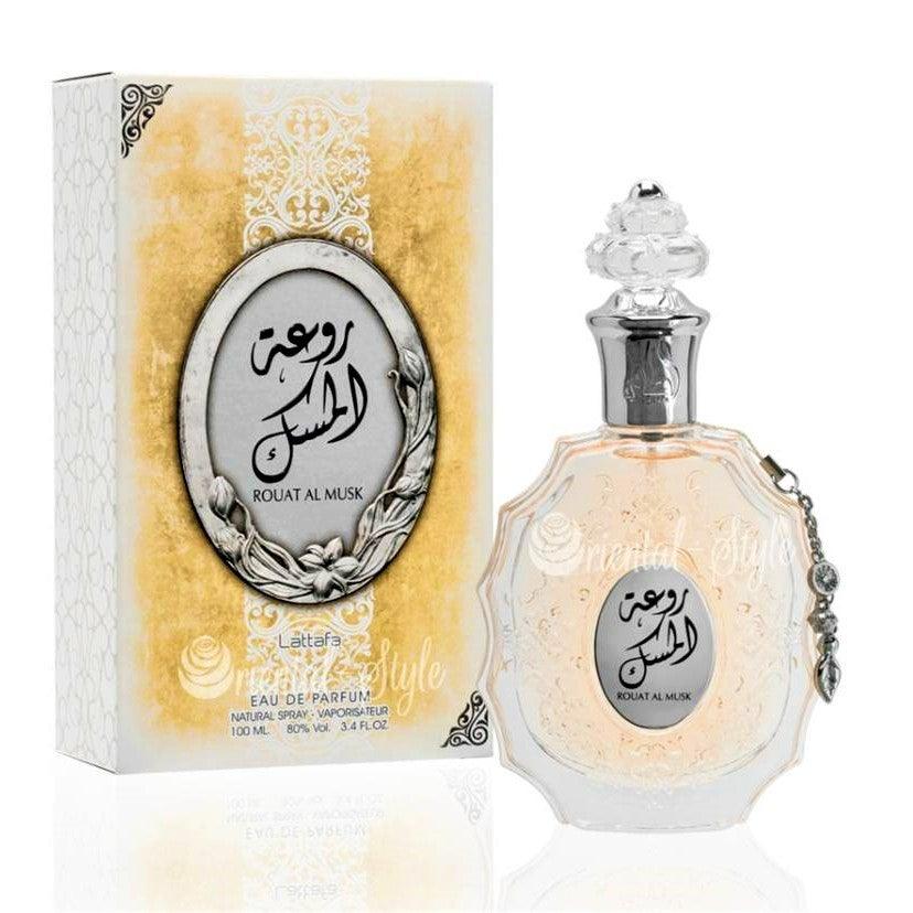 100 ml Eau de Perfume Rout Al Musk Púderes Gyűmölcsös Vanília Illat Nőknek - Ékszer Akció