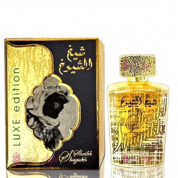 100 ml Eau De Parfum Sheikh Shuyukh Luxe Fűszeres Karamell Illat Férfiaknak - Ékszer Akció