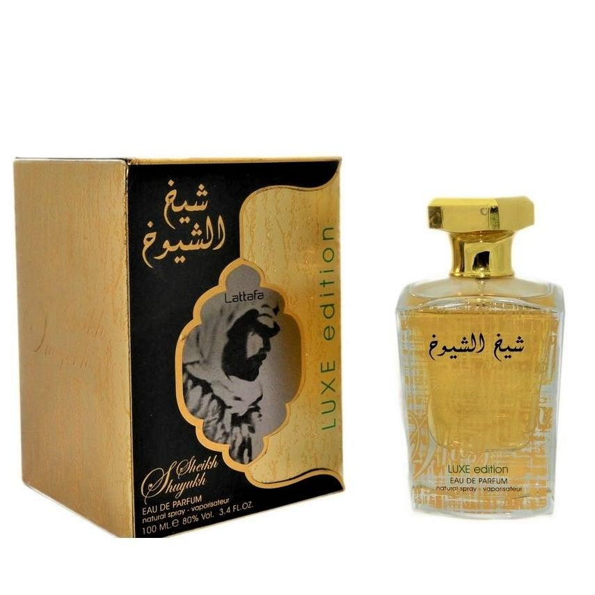 100 ml Eau De Parfum Sheikh Shuyukh Luxe Fűszeres Karamell Illat Férfiaknak - Ékszer Akció