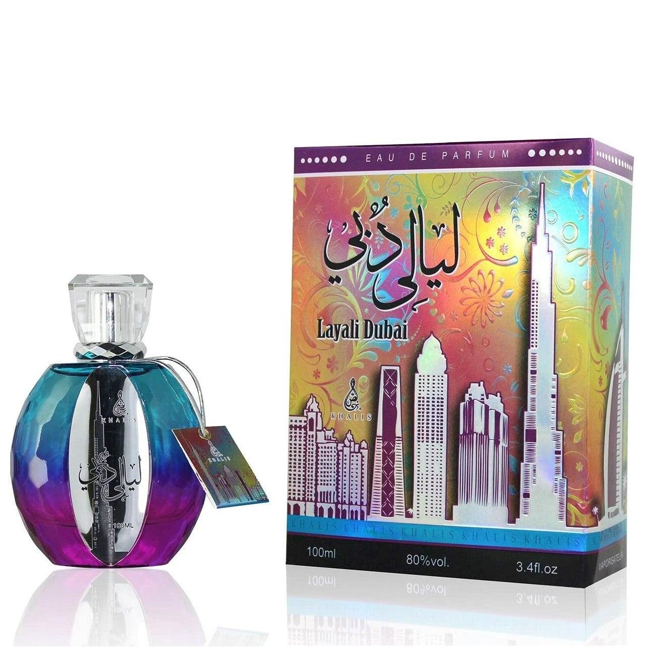 100 ml Eau De Parfüm Layali Dubai Keleti Borostyán Vanília Illat Nőknek - Ékszer Akció