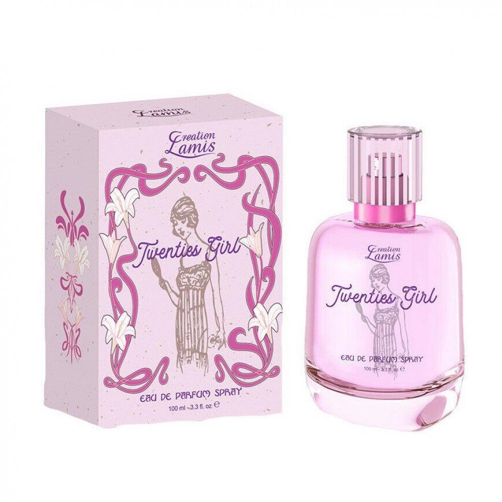 100 ml Eau de Perfume  TWENTIES GIRL Gyümölcsös Illat Nőknek - Ékszer Akció