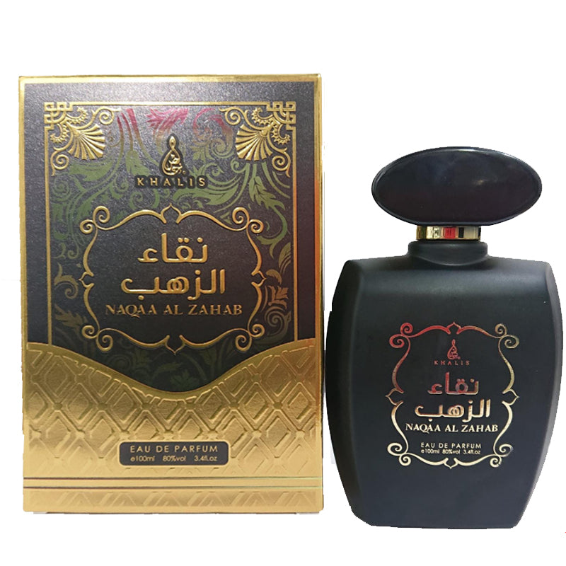 100 ml Eau de Parfume Naqaa Al ZAHAB Édes, Gyümölcsös Illat Nőknek 1 