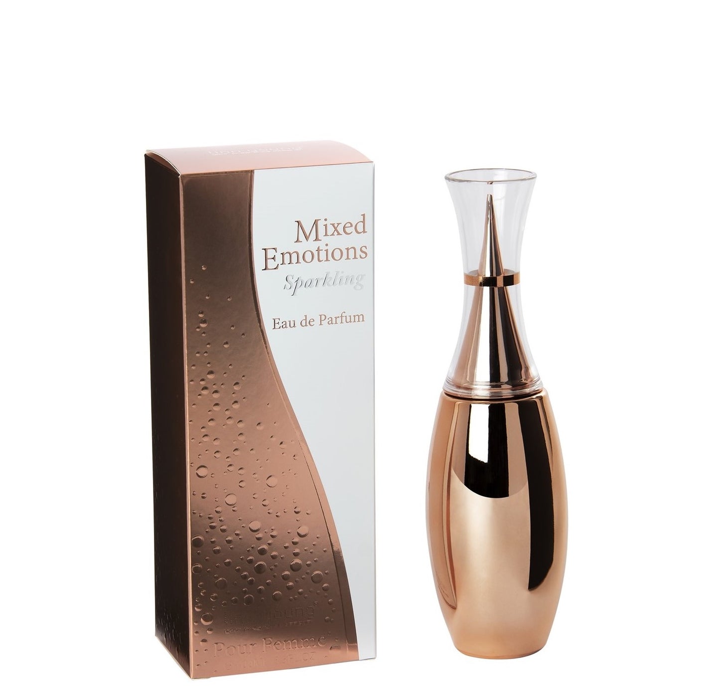 100 ml Eau de Perfume "MIXED EMOTIONS SPARKLING" Virágos Fás Illat Nőknek, 6% illatolaj tartalommal