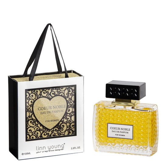100 ml Eau de Perfume "COEUR NOBLE" Virágos Fás Illat Nőknek, 6% illatolaj tartalommal