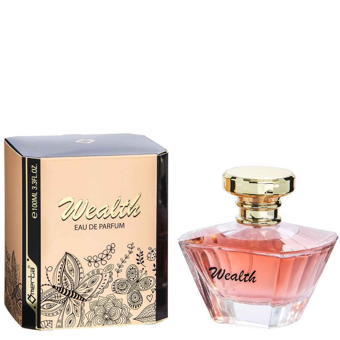 100 ml Eau de Perfume "WEALTH" Gyümölcsös Virágos Illat Nőknek, 6% illatolaj tartalommal