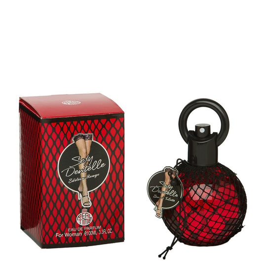 100 ml Eau de Perfume "SEXY DENTELLE ROUGE EDITION" Virágos Gyümölcsös Keleti Illat Nőknek, 3% illatolaj tartalommal