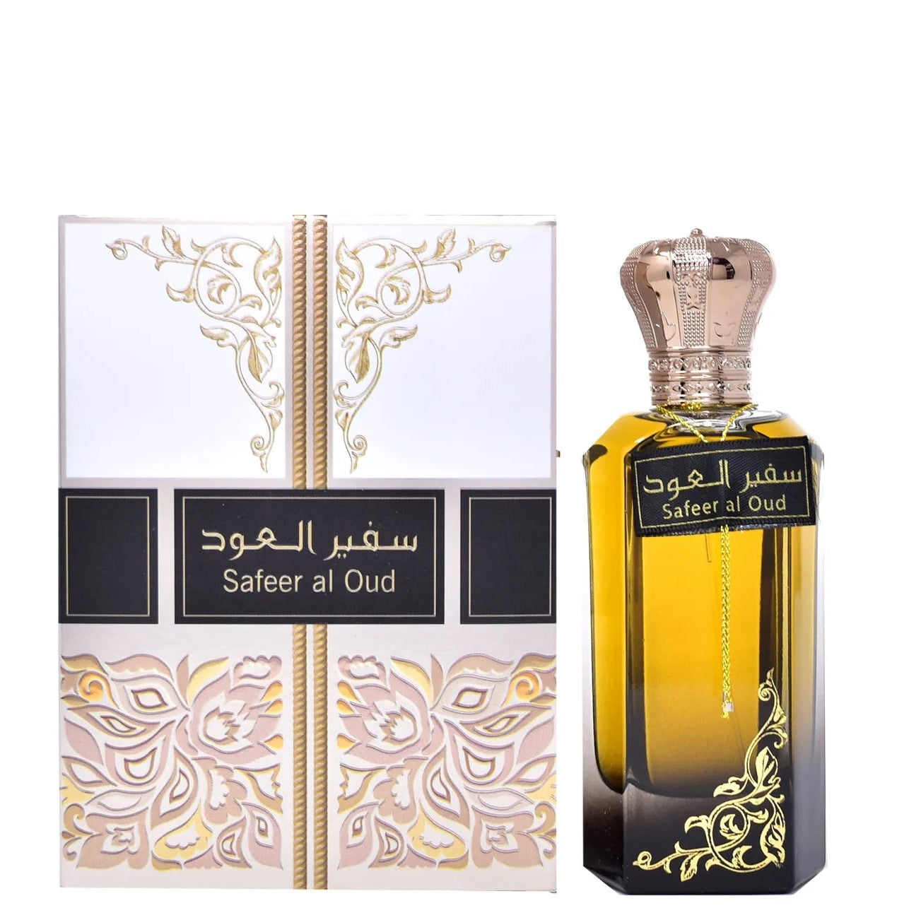 100 ml Eau de Perfume Safeer Al Oud Fűszeres Pézsma Illat Férfiaknak és Nőknek 1 