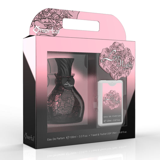 100 ml + 20 ml Eau de Perfume "LAZY NIGHTS" Keleti - Virágos Illat Nőknek