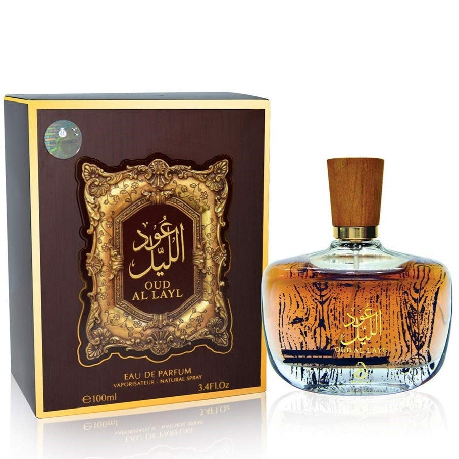 100 ml Eau de Parfum OUD AL LAYL Gyümölcsös Oud Illat Férfiaknak és Nőknek