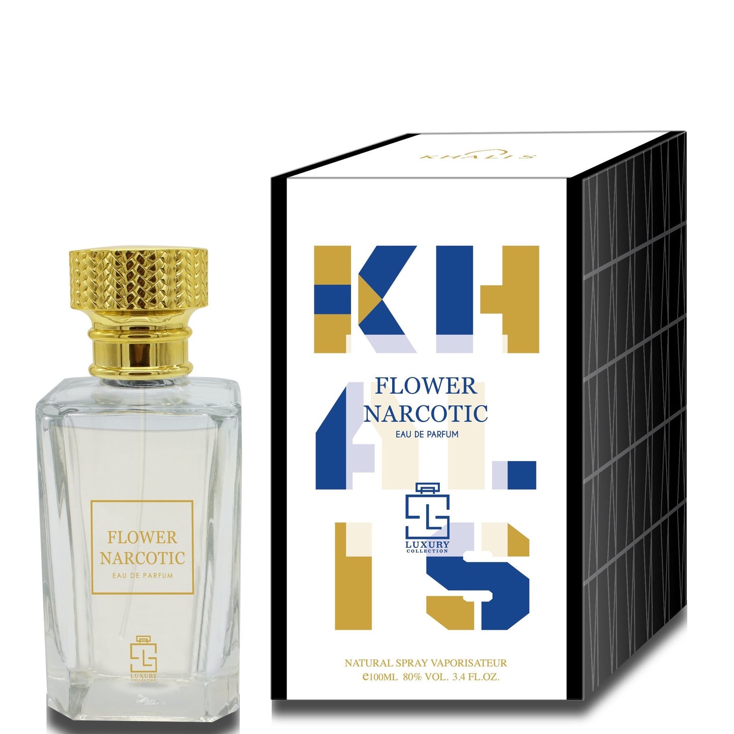 100 ml Eau de Parfum FLOWER NARCOTIC Gyümölcsös Virágos Pézsma Illat Nőknek