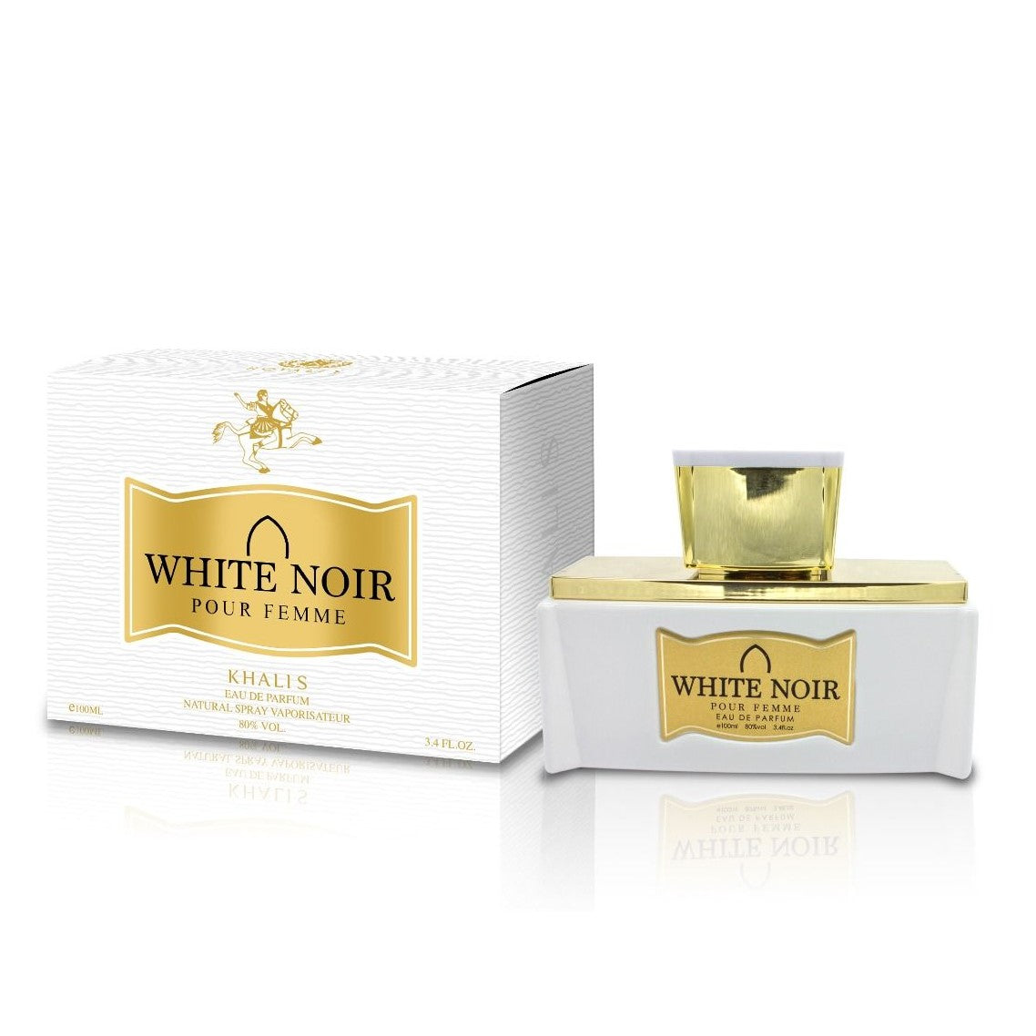 100 ml Eau de Parfum WHITE NOIR Virágos Pézsma Illat Nőknek 1 