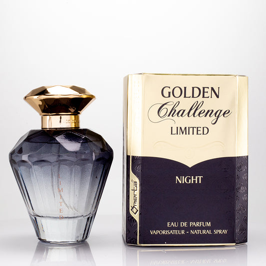 100 ml Eau de Parfum GOLDEN CHALLENGE LIMITED NIGHT Keleti Illat Nőknek