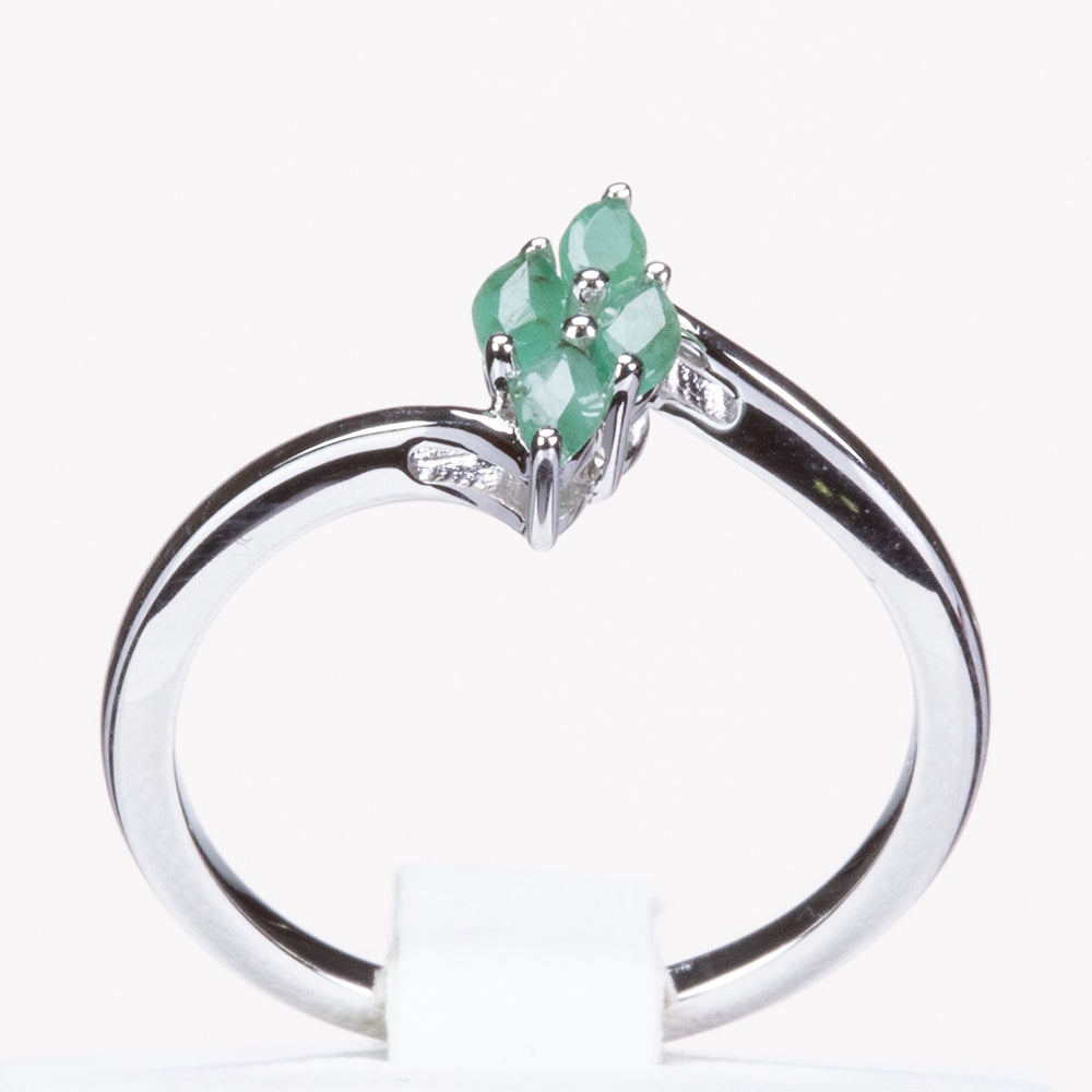 Ezüst Gyűrű Smaragddal