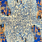 100% Valódi Selyem Sál-Kendő, 90 cm x 180 cm, Klimt - Tree of Life - Ékszer Akció