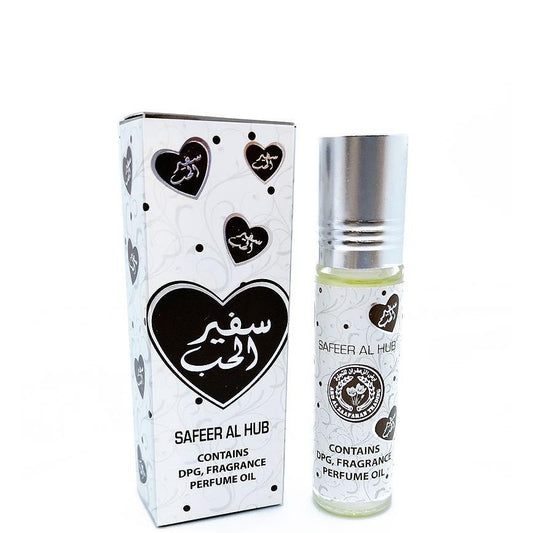 10 ml Parfüm Olaj Safeer Al Hub Vanília és Jázmin Illat Nőknek - Ékszer Akció