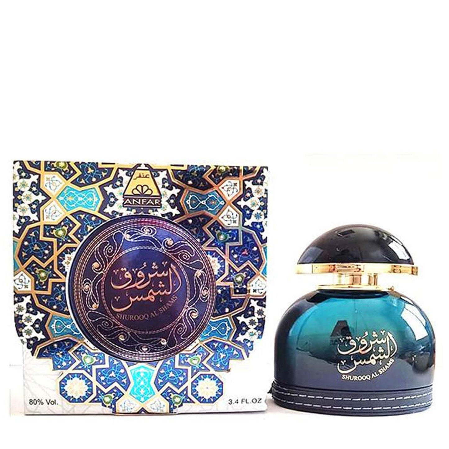 100 ml Eau de Parfum Shurooq Al Shams Keleti Fás Illat Férfiaknak - Ékszer Akció