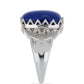 Ezüst Gyűrű Badakhshani Lápisz Lazulival