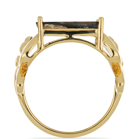 Arannyal Bevont Ezüst Gyűrű Paua Kagylóval