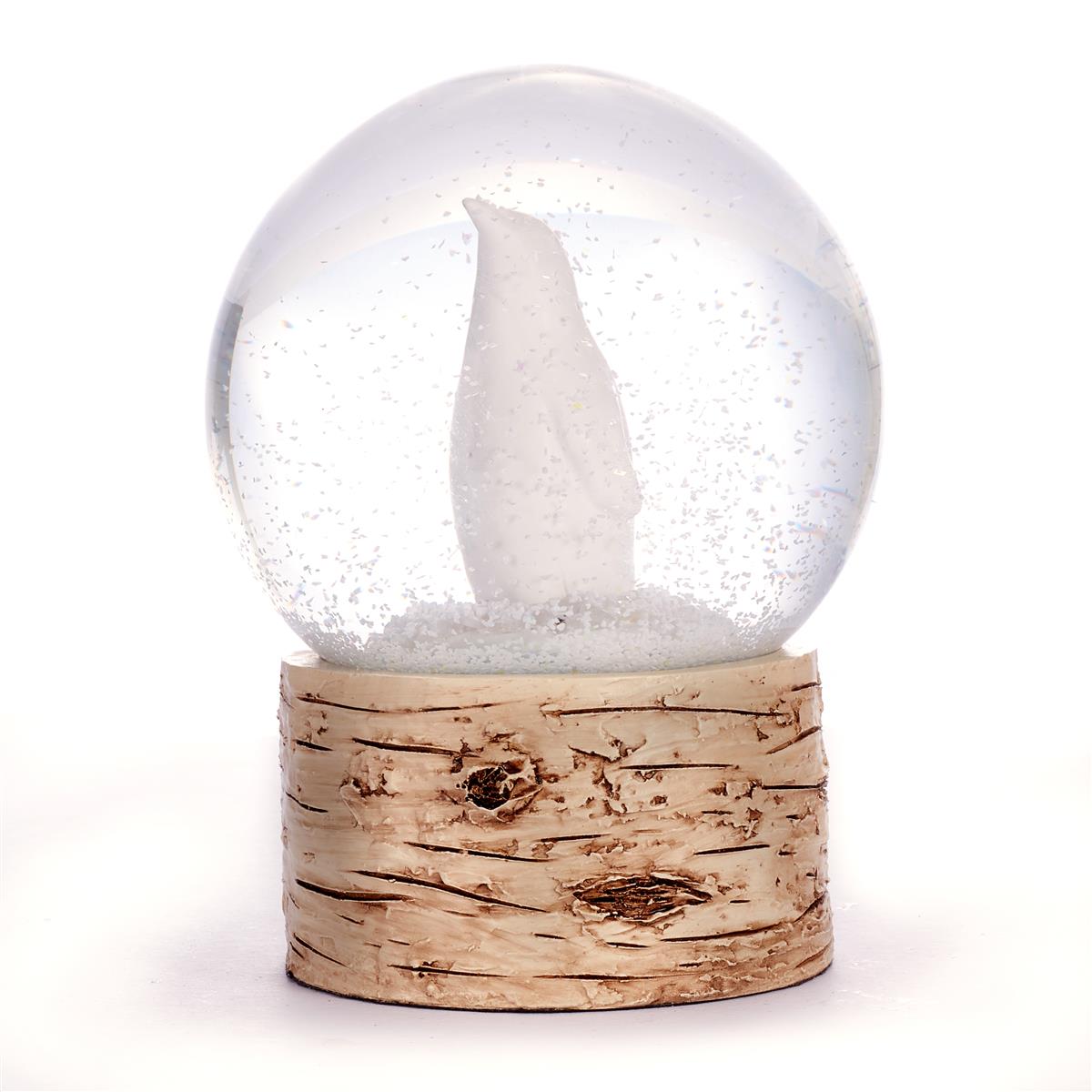 Gemporia: Penguin Snow Globe with Moonstones ATGW 50cts