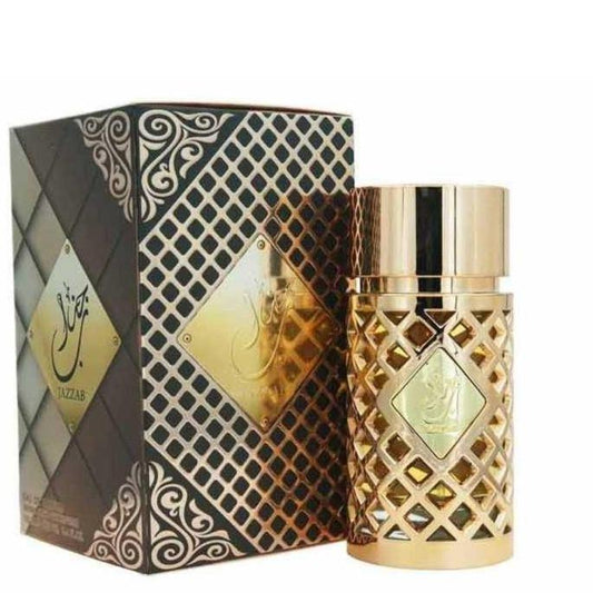 100 ml Eau de Parfume Jazzab Gold Keleti Virágos Citrus Illat Férfiaknak - Ékszer Akció