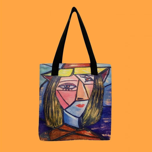 Bevásárló Táska, Picasso - Portrait Cubism - Ékszer Akció